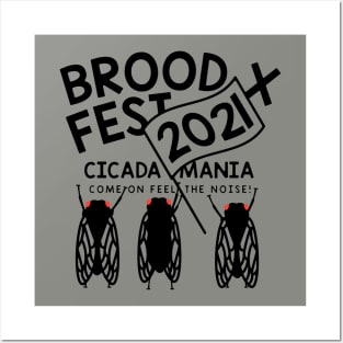 Brood X Fest 2021 Posters and Art